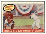 1959 Topps Baseball #461 Mickey Mantle IA Yankees EX-MT 512692