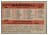 1958 Topps Baseball #408 Baltimore Orioles Team VG-EX Numerical 512699