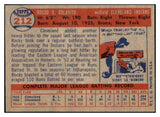 1957 Topps Baseball #212 Rocky Colavito Indians EX-MT 512709