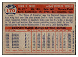 1957 Topps Baseball #170 Duke Snider Dodgers EX-MT 512719