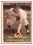 1957 Topps Baseball #030 Pee Wee Reese Dodgers EX 512722