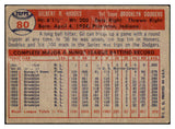 1957 Topps Baseball #080 Gil Hodges Dodgers EX 512723