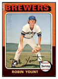 1975 Topps Baseball #223 Robin Yount Brewers Fair 512727