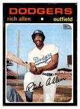 1971 Topps Baseball #650 Rich Allen Dodgers EX 512729