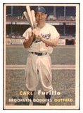 1957 Topps Baseball #045 Carl Furillo Dodgers VG-EX 512740