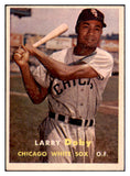 1957 Topps Baseball #085 Larry Doby White Sox EX 512745