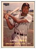 1957 Topps Baseball #085 Larry Doby White Sox EX+/EX-MT 512748