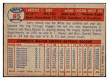 1957 Topps Baseball #085 Larry Doby White Sox VG-EX 512763