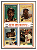 1974 Topps Baseball #003 Hank Aaron Braves VG-EX 512768