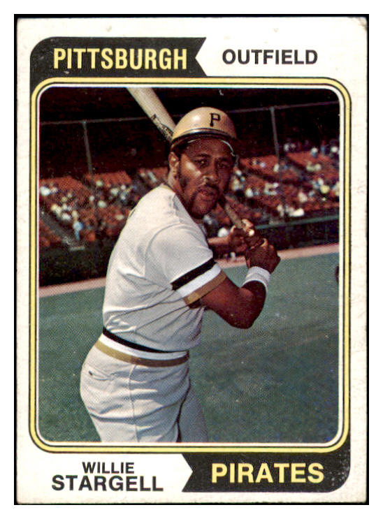 1974 Topps Baseball #100 Willie Stargell Pirates VG-EX 512770