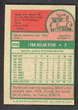 1975 Topps Baseball #500 Nolan Ryan Angels EX-MT 512772