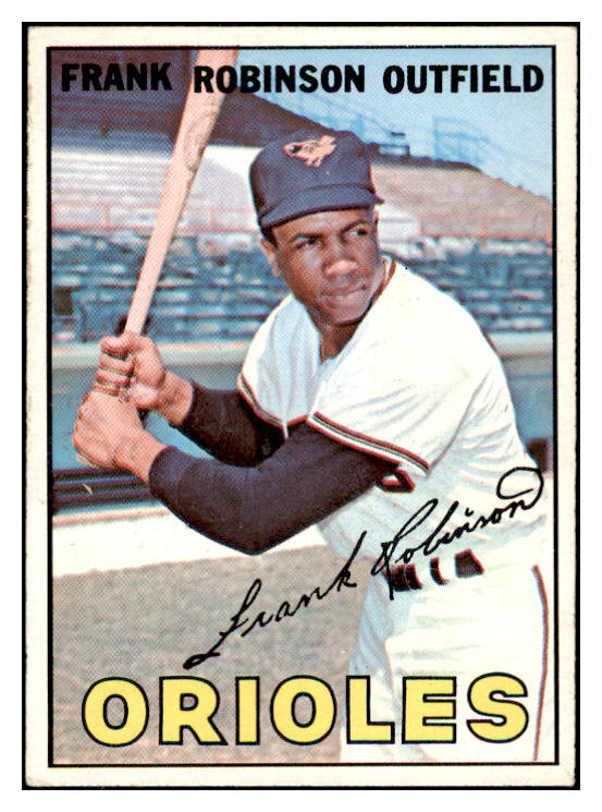 1967 Topps Baseball #100 Frank Robinson Orioles EX 512775