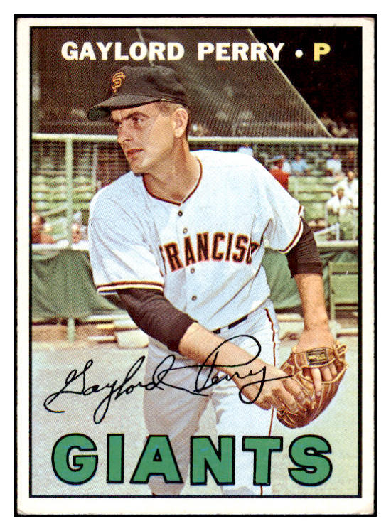 1967 Topps Baseball #320 Gaylord Perry Giants VG-EX 512783