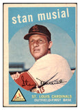 1959 Topps Baseball #150 Stan Musial Cardinals VG-EX 512797