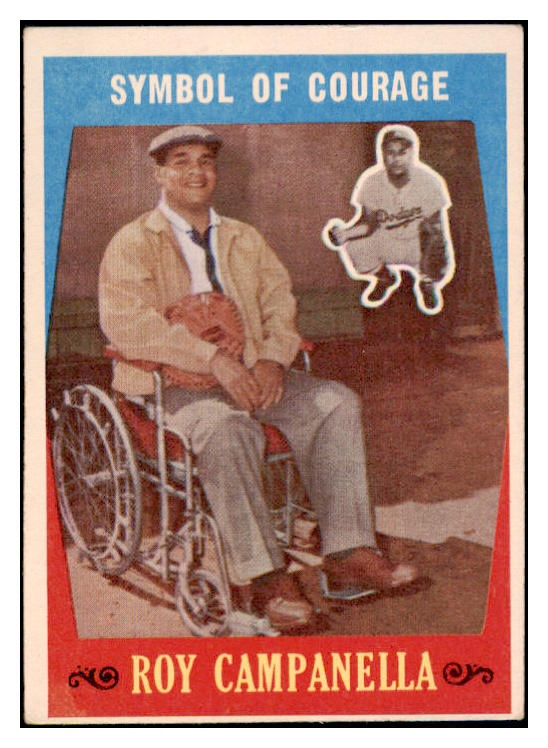 1959 Topps Baseball #550 Roy Campanella Dodgers VG-EX 512798