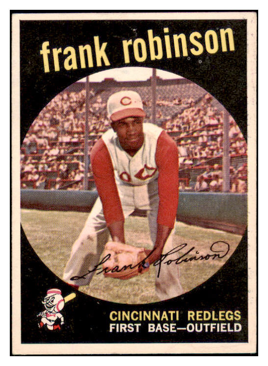 1959 Topps Baseball #435 Frank Robinson Reds VG-EX 512800