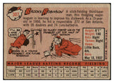 1958 Topps Baseball #307 Brooks Robinson Orioles VG-EX 512807