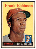 1958 Topps Baseball #285 Frank Robinson Reds VG-EX 512815