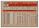 1957 Topps Baseball #030 Pee Wee Reese Dodgers EX 512822