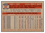 1957 Topps Baseball #030 Pee Wee Reese Dodgers EX-MT 512823