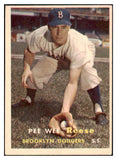 1957 Topps Baseball #030 Pee Wee Reese Dodgers EX-MT 512824