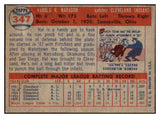 1957 Topps Baseball #347 Hal Naragon Indians VG-EX 512829