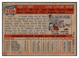 1957 Topps Baseball #309 Jim Busby Indians VG-EX 512835