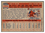 1957 Topps Baseball #268 Jackie Collum Cubs VG-EX 512837