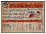 1957 Topps Baseball #291 Windy McCall Giants VG-EX 512838