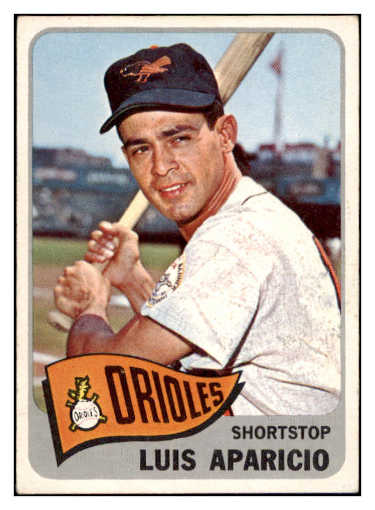 1965 Topps Baseball #410 Luis Aparicio Orioles VG-EX 512848