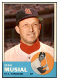 1963 Topps Baseball #250 Stan Musial Cardinals EX+/EX-MT 512852