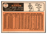 1966 Topps Baseball #500 Hank Aaron Braves EX 512857