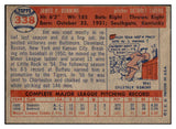 1957 Topps Baseball #338 Jim Bunning Tigers VG-EX 512865