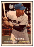 1957 Topps Baseball #055 Ernie Banks Cubs VG-EX 512867