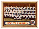 1957 Topps Baseball #097 New York Yankees Team EX-MT 512872