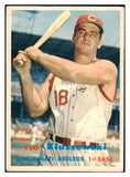 1957 Topps Baseball #165 Ted Kluszewski Reds VG-EX 512882