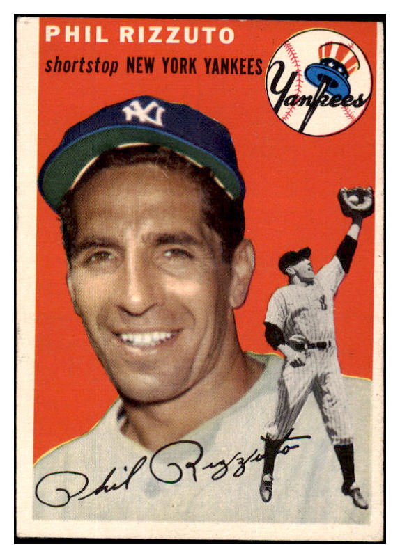 1954 Topps Baseball #017 Phil Rizzuto Yankees EX+ 512900