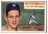 1956 Topps Baseball #240 Whitey Ford Yankees EX 512906