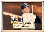 1952 Topps Baseball #122 Jackie Jensen Yankees GD-VG 512921