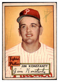 1952 Topps Baseball #108 Jim Konstanty Phillies FR-GD 512922