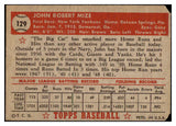 1952 Topps Baseball #129 Johnny Mize Yankees FR-GD 512923