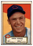 1952 Topps Baseball #080 Herm Wehmeier Reds Good Black 512932