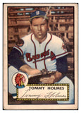 1952 Topps Baseball #289 Tommy Holmes Braves Good 512934