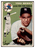 1954 Topps Baseball #050 Yogi Berra Yankees VG-EX 512941