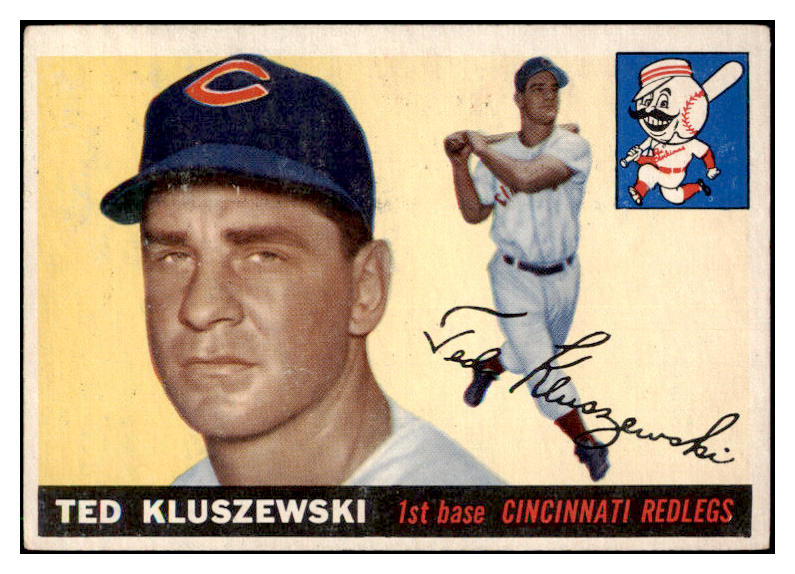 1955 Topps Baseball #120 Ted Kluszewski Reds VG-EX 512948