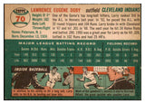 1954 Topps Baseball #070 Larry Doby Indians EX-MT 512951