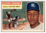 1956 Topps Baseball #208 Elston Howard Yankees EX-MT 512953