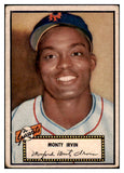 1952 Topps Baseball #026 Monte Irvin Giants Good Black 512954