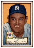 1952 Topps Baseball #067 Allie Reynolds Yankees Good Black 512958