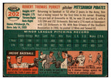 1954 Topps Baseball #202 Bob Purkey Pirates VG-EX 512973